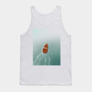 Sail away in the little boat Tank Top